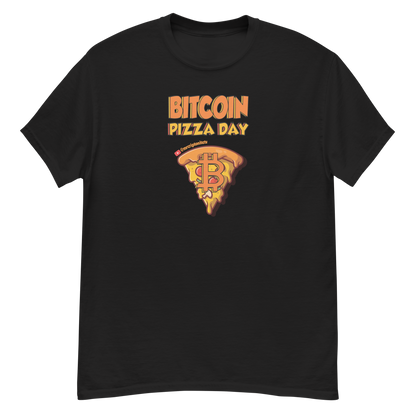 Camiseta clásica hombre BitcoinPizzaDay By Jenny