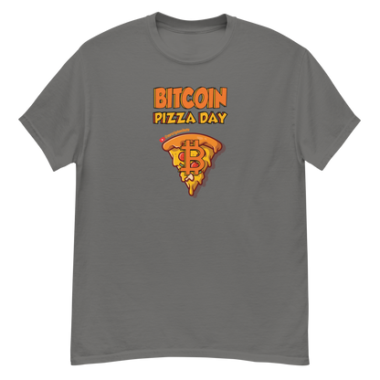 Camiseta clásica hombre BitcoinPizzaDay By Jenny