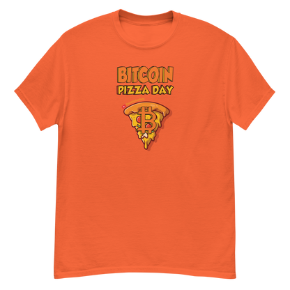 Camiseta clásica hombre BitcoinPizzaDay By Jenny