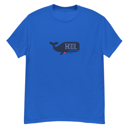 Camiseta clásica hombre WhaleHODL Pixel Art By MagicBoom