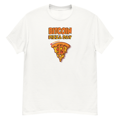 Camiseta clásica hombre BitcoinPizzaDay By Jenny