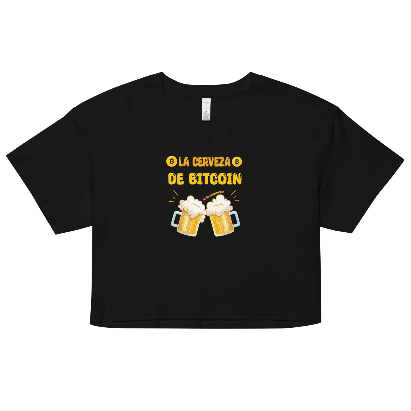 Crop top para mujer BeerCheers By Jenny