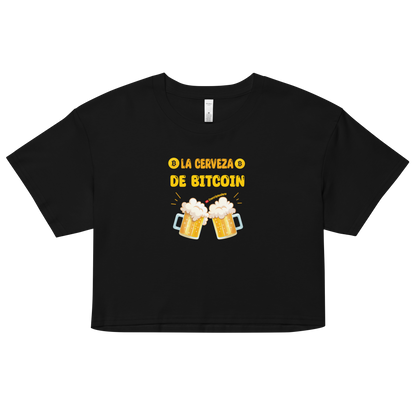 Crop top para mujer BeerCheers By Jenny