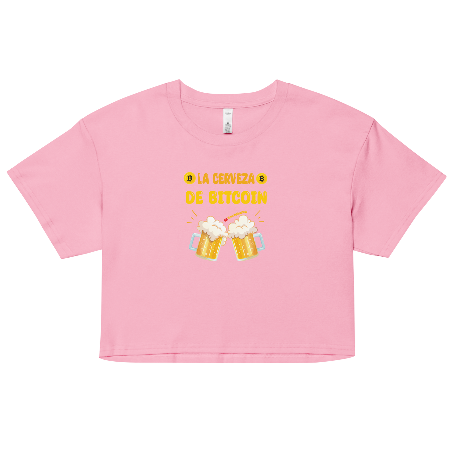 Crop top para mujer BeerCheers By Jenny