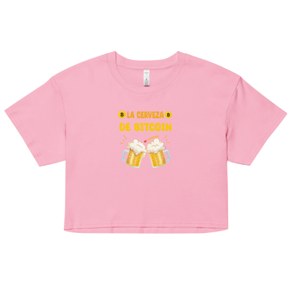 Crop top para mujer BeerCheers By Jenny