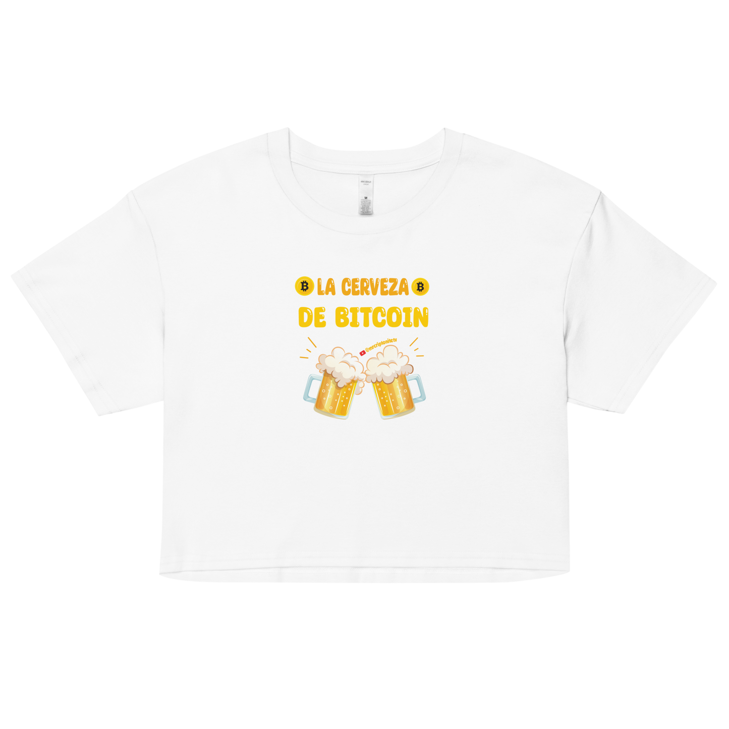 Crop top para mujer BeerCheers By Jenny