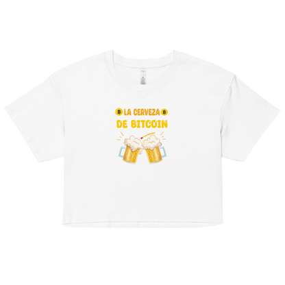 Crop top para mujer BeerCheers By Jenny